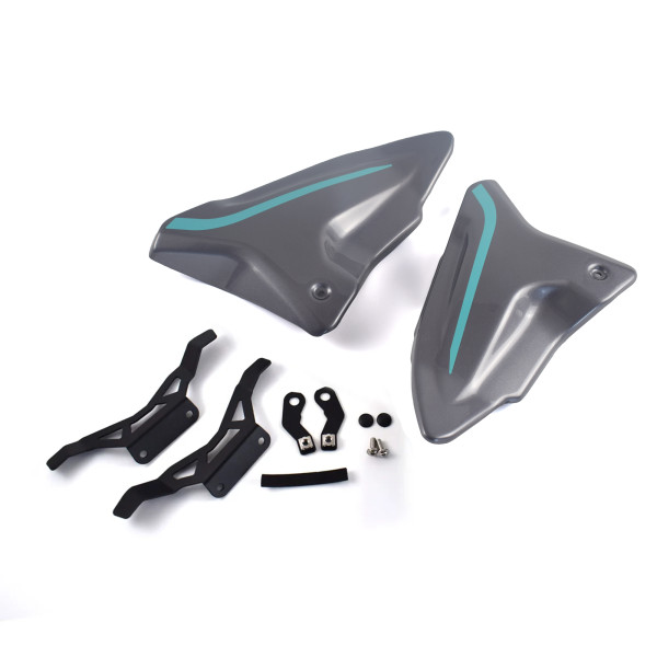 Pyramid Plastics Pyramid rear infill panels | midnight cyan | yamaha mt-09 2024>current